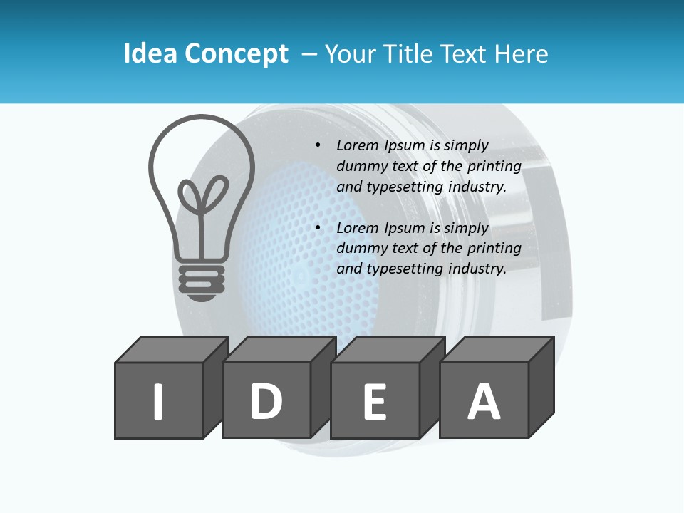 System Equipment Technology PowerPoint Template