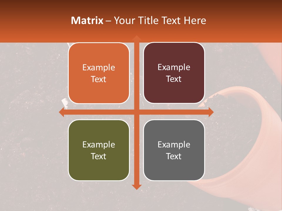 Electric Cool White PowerPoint Template