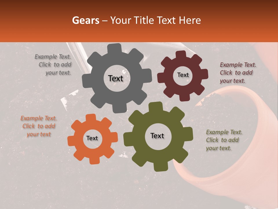 Electric Cool White PowerPoint Template