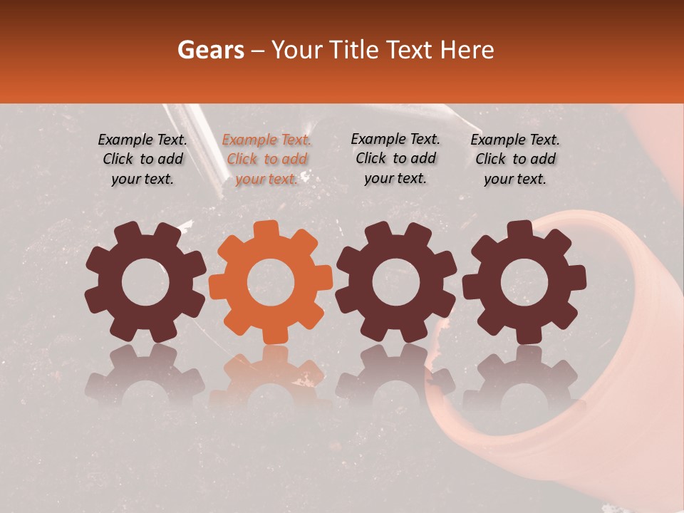 Electric Cool White PowerPoint Template