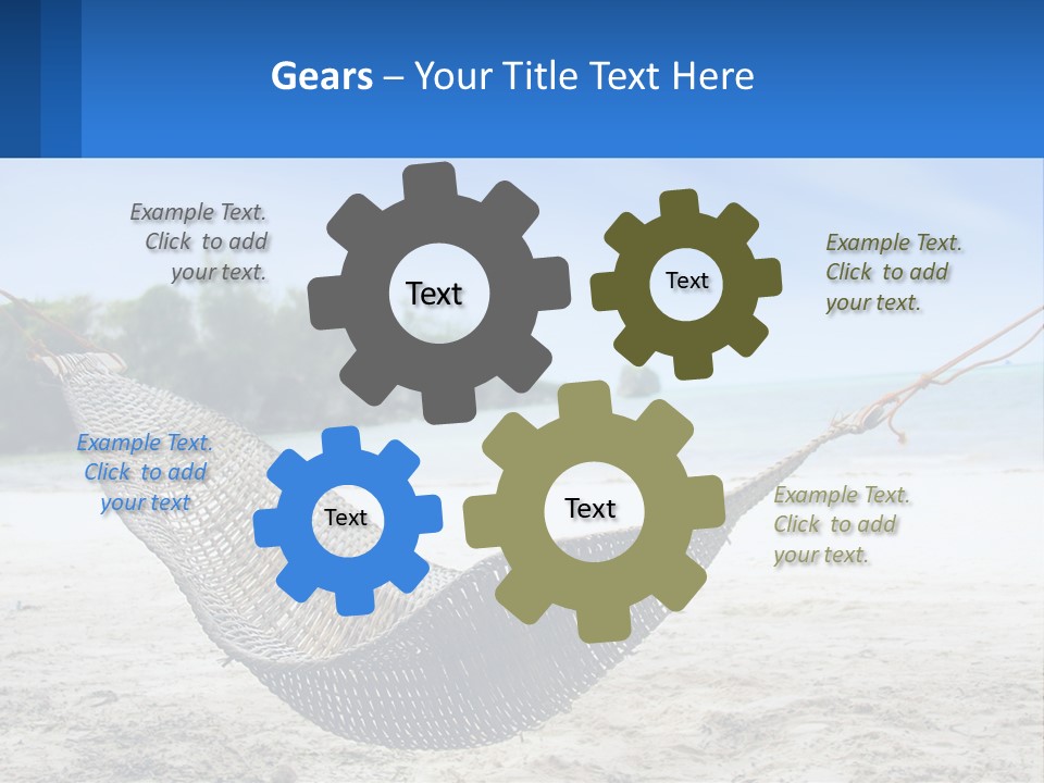 Supply Technology House PowerPoint Template