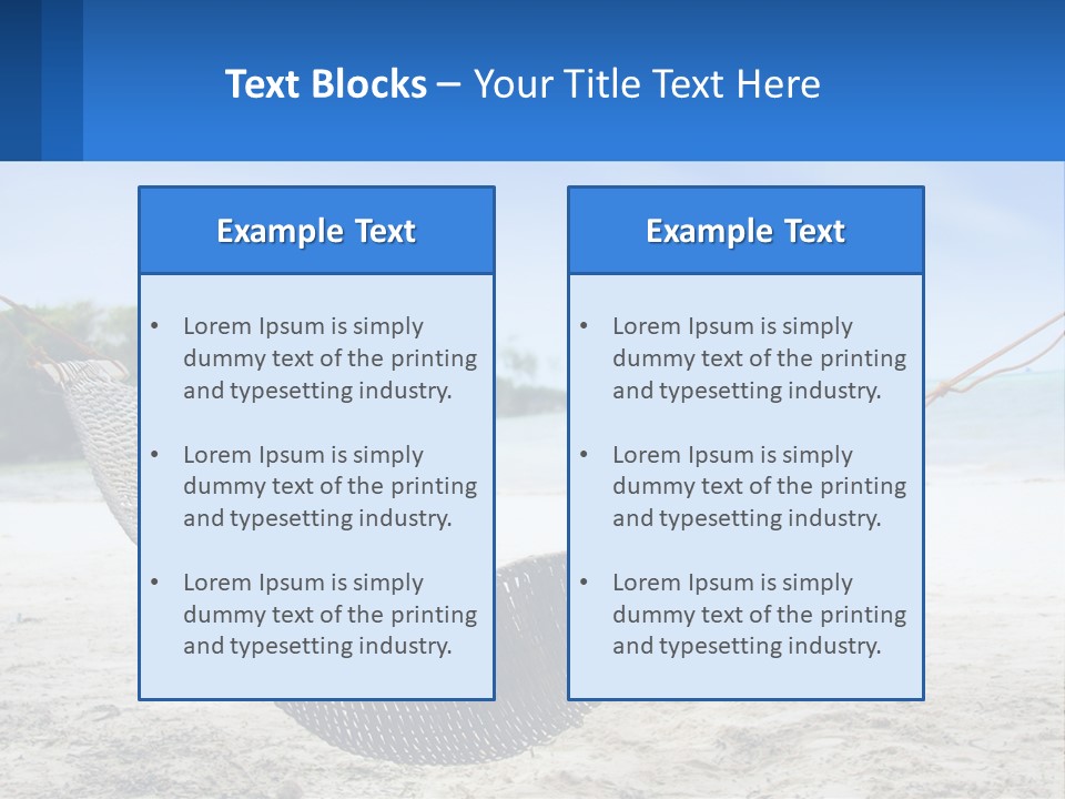 Supply Technology House PowerPoint Template