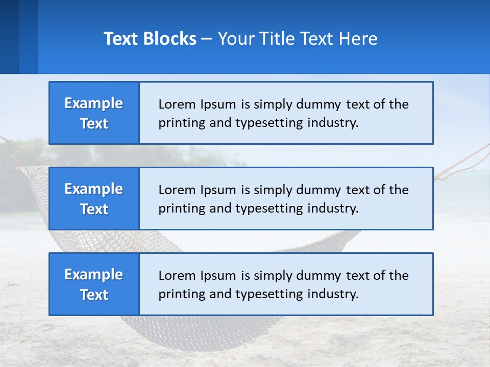 Supply Technology House PowerPoint Template