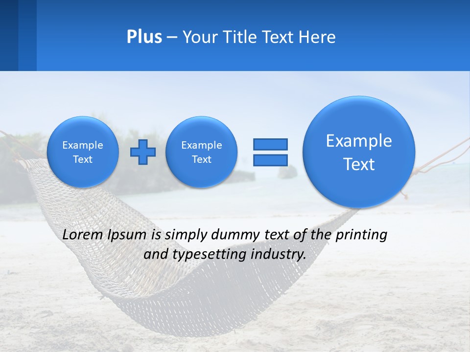 Supply Technology House PowerPoint Template