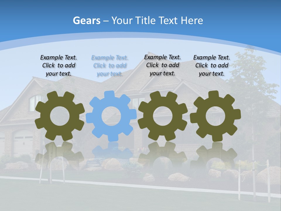 Cooling Equipment Switch PowerPoint Template