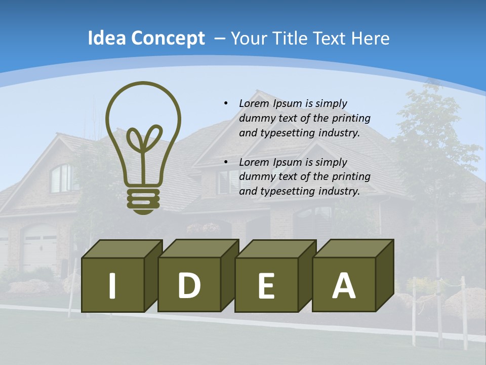 Cooling Equipment Switch PowerPoint Template