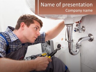 Cold Air Condition PowerPoint Template