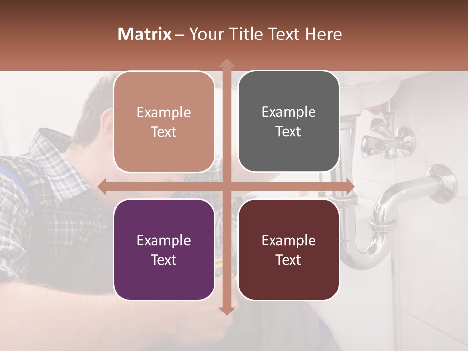 Cold Air Condition PowerPoint Template