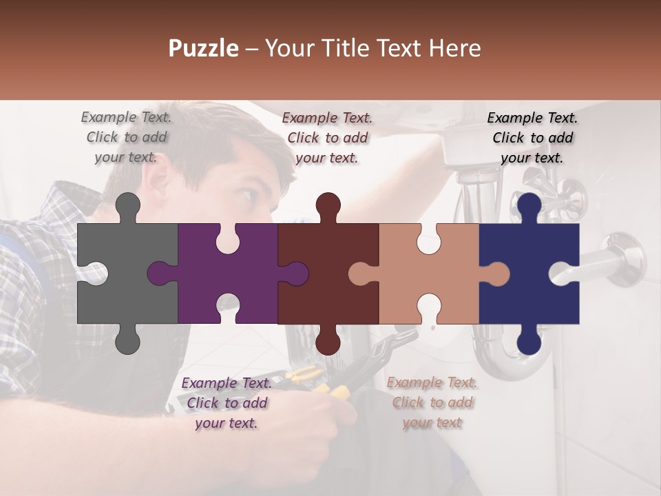 Cold Air Condition PowerPoint Template