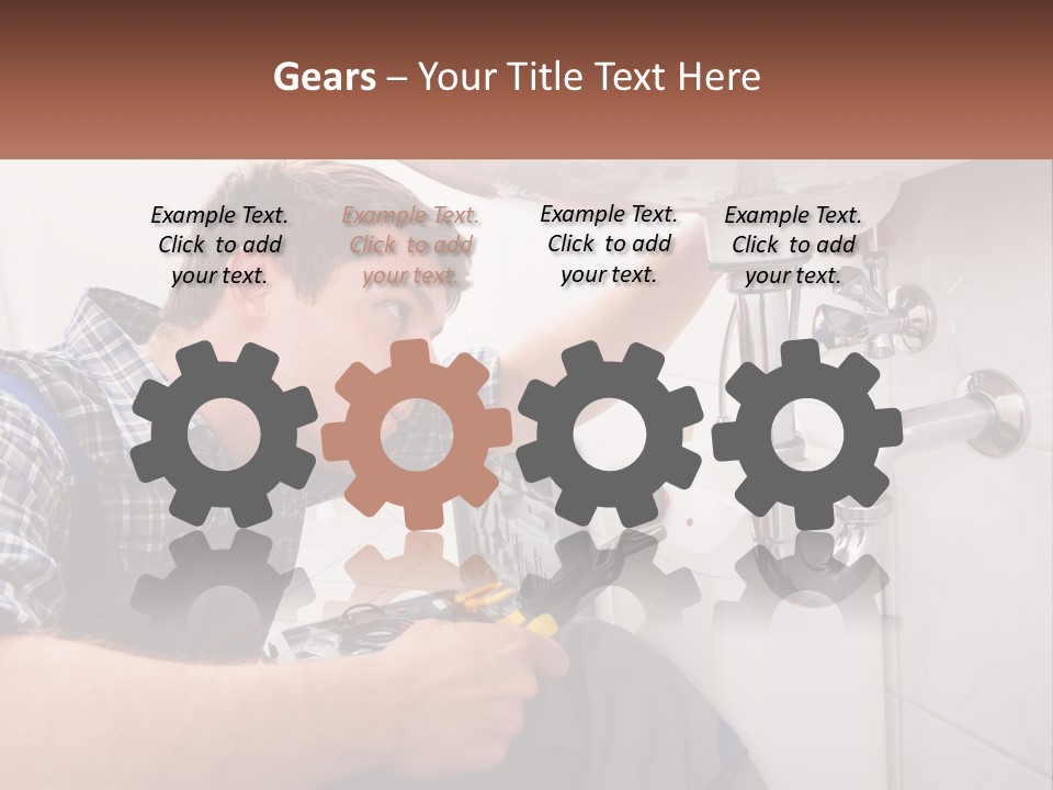 Cold Air Condition PowerPoint Template