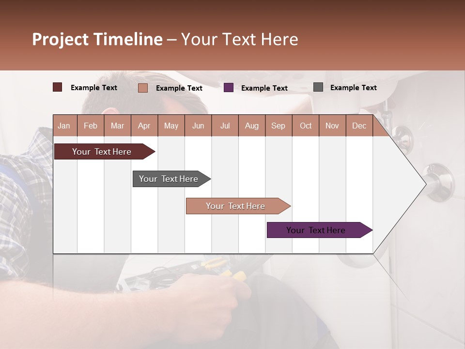 Cold Air Condition PowerPoint Template