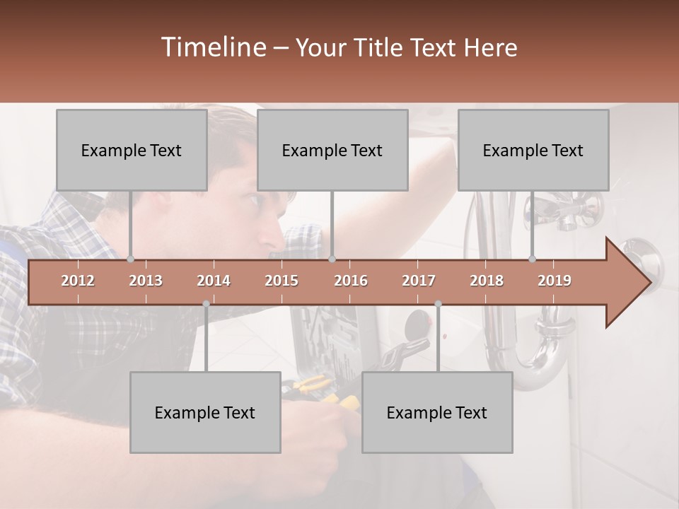 Cold Air Condition PowerPoint Template
