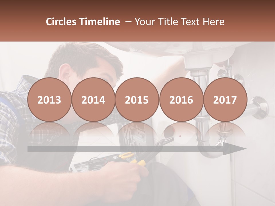 Cold Air Condition PowerPoint Template