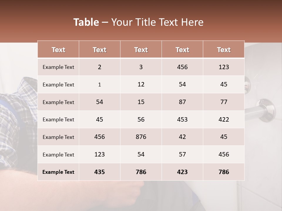 Cold Air Condition PowerPoint Template