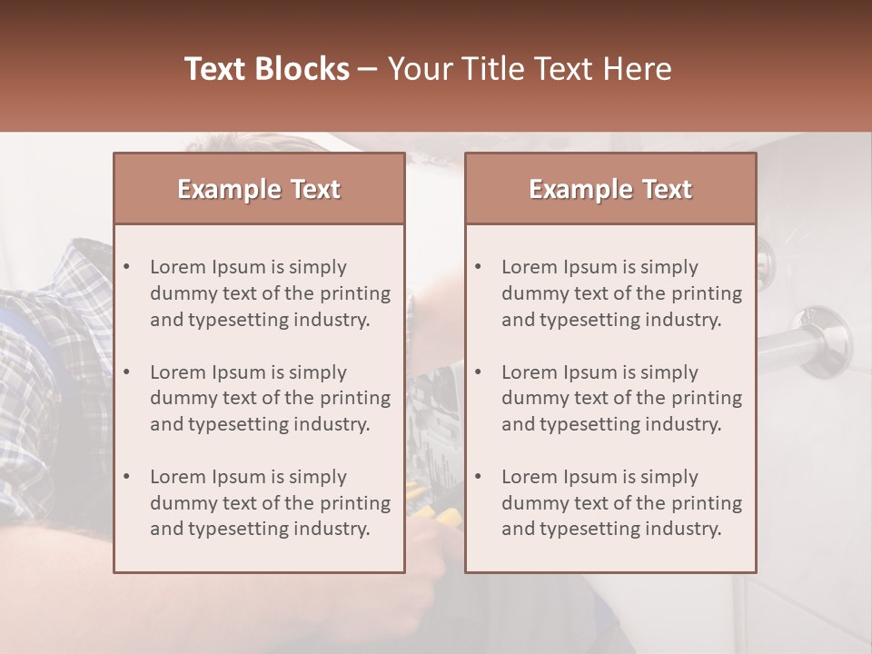 Cold Air Condition PowerPoint Template