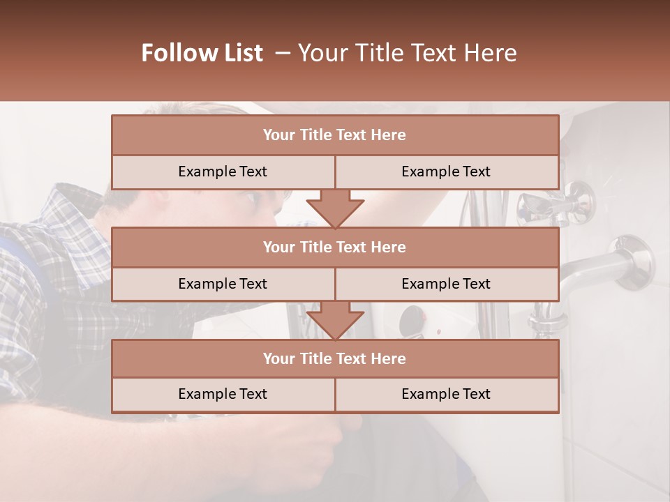 Cold Air Condition PowerPoint Template