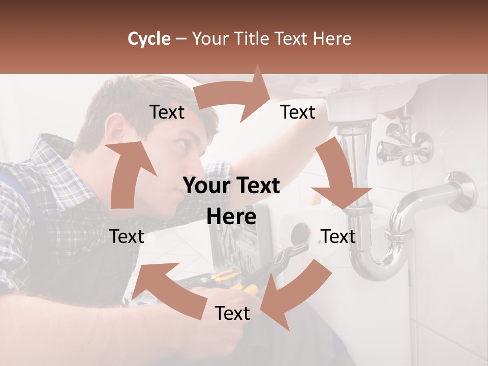 Cold Air Condition PowerPoint Template