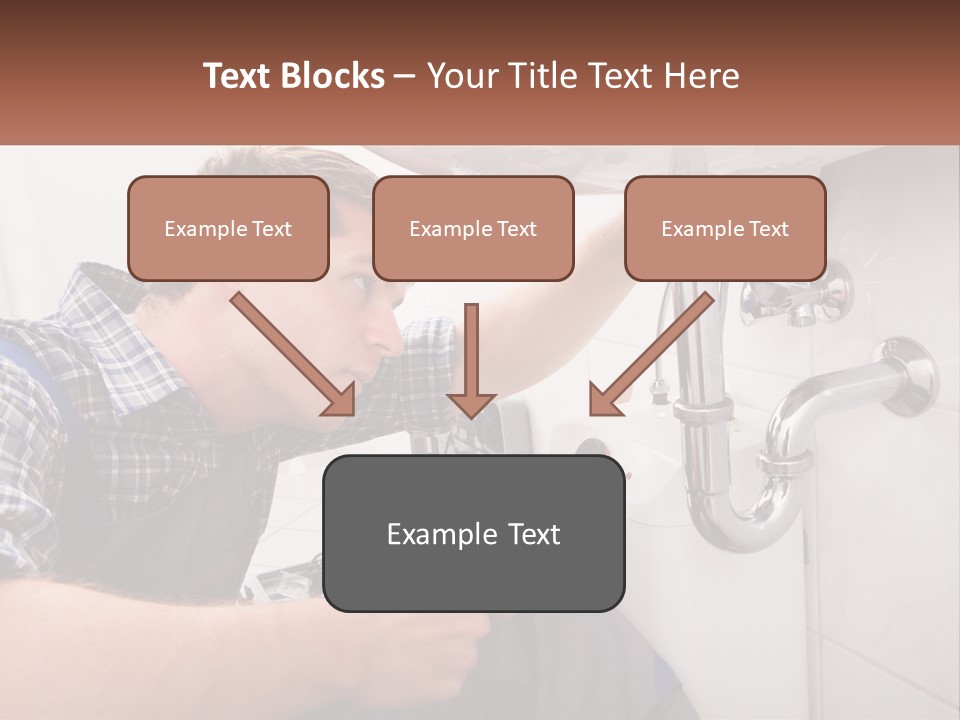 Cold Air Condition PowerPoint Template