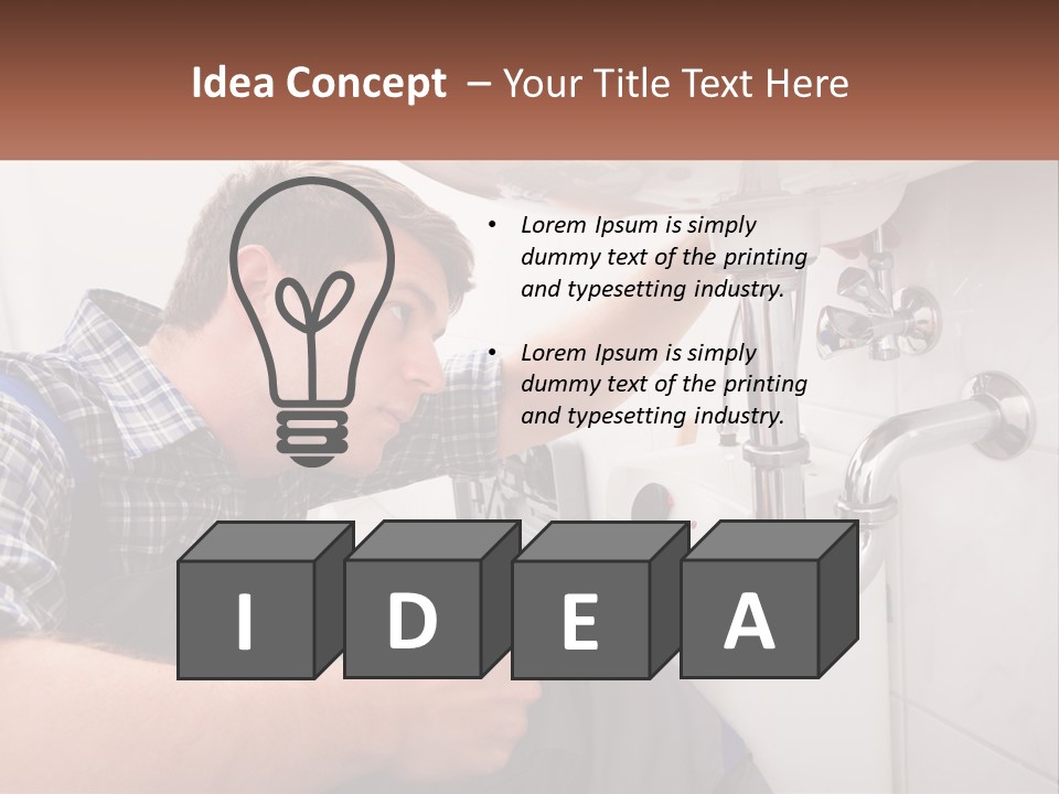 Cold Air Condition PowerPoint Template