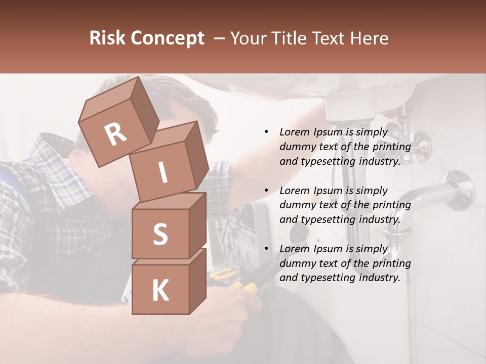 Cold Air Condition PowerPoint Template