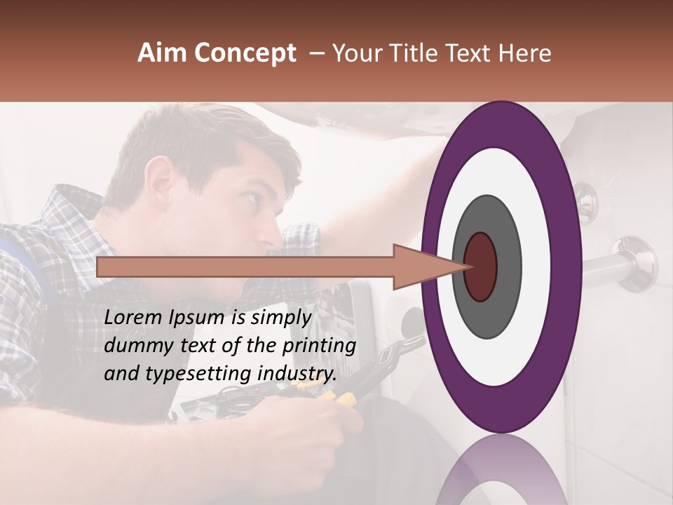 Cold Air Condition PowerPoint Template