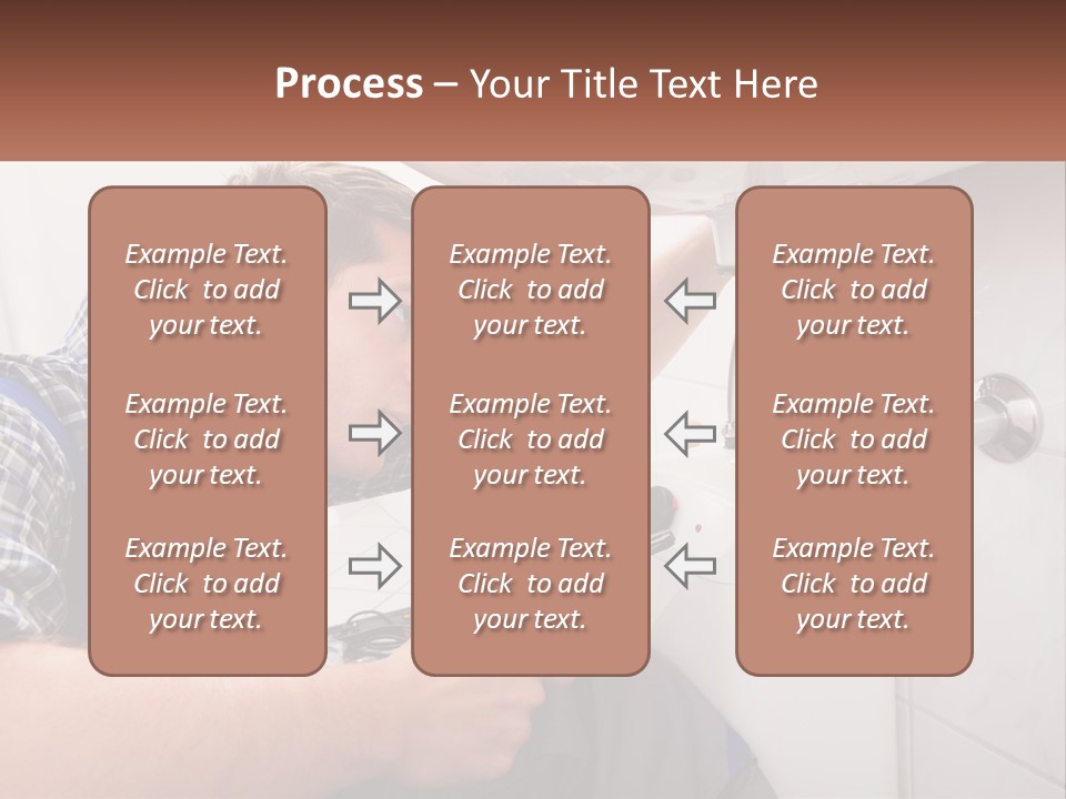 Cold Air Condition PowerPoint Template