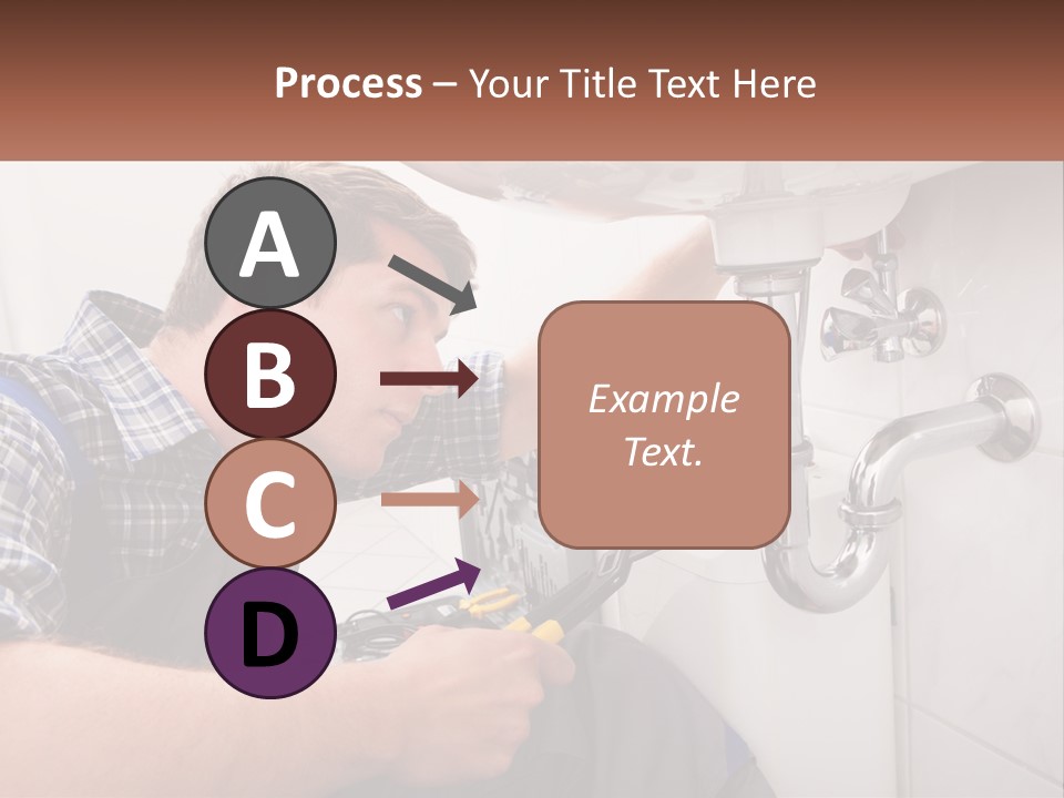 Cold Air Condition PowerPoint Template