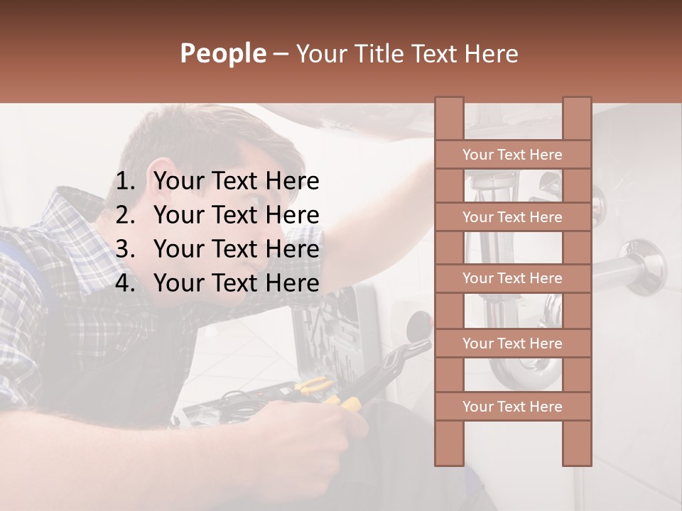 Cold Air Condition PowerPoint Template