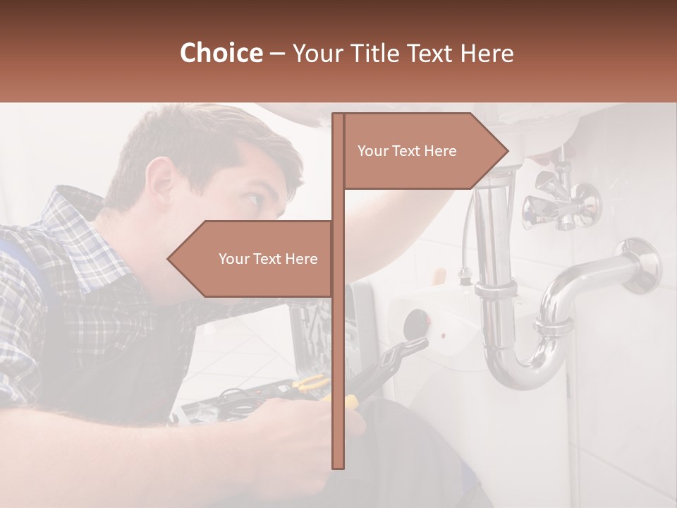 Cold Air Condition PowerPoint Template
