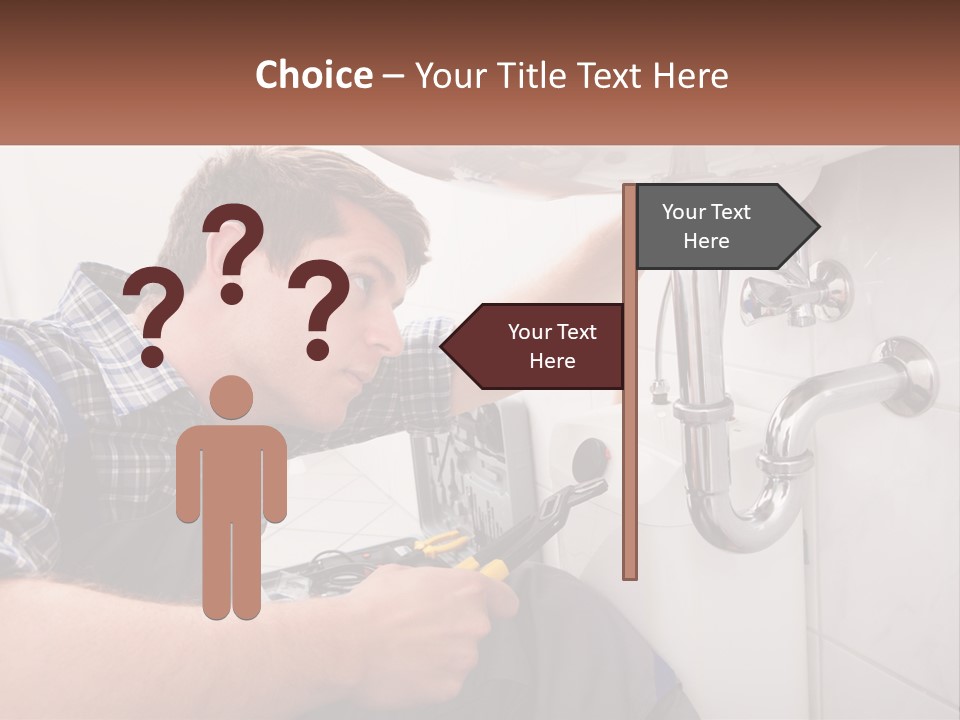 Cold Air Condition PowerPoint Template