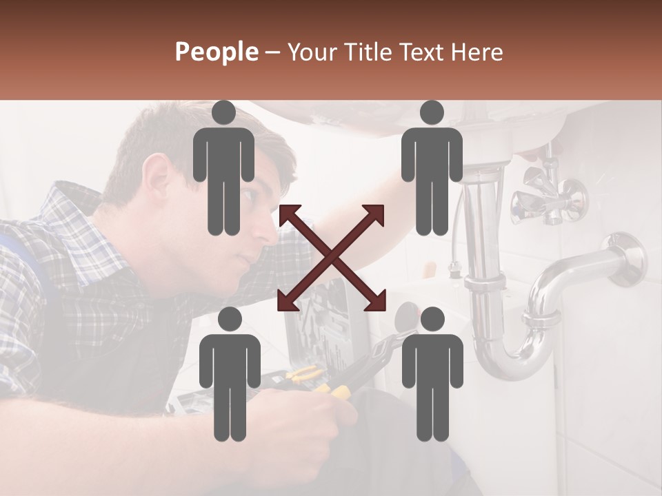 Cold Air Condition PowerPoint Template