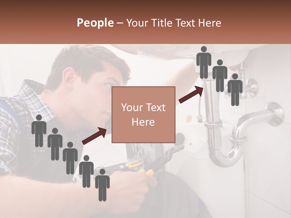 Cold Air Condition PowerPoint Template