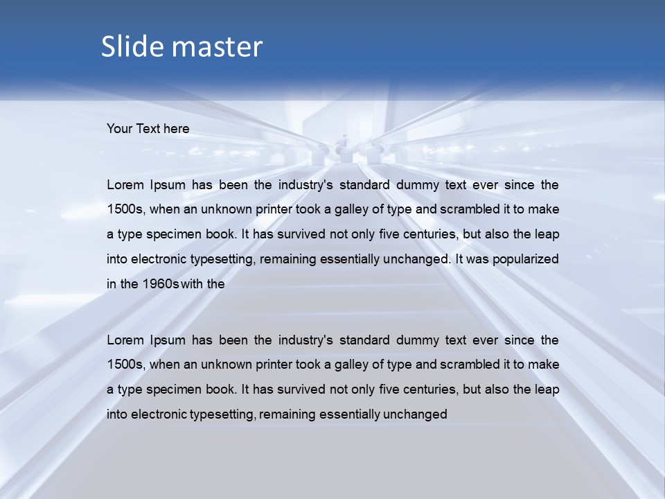 Ventilation Technology Cool PowerPoint Template