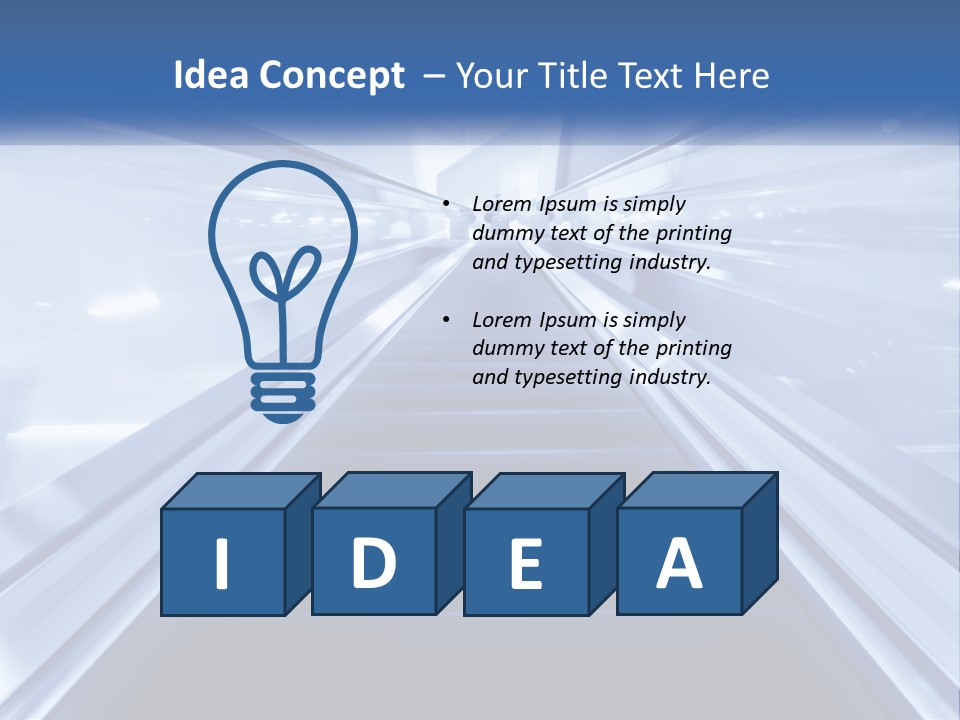 Ventilation Technology Cool PowerPoint Template