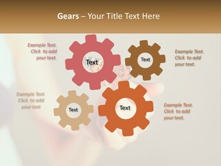 Technology Temperature House PowerPoint Template