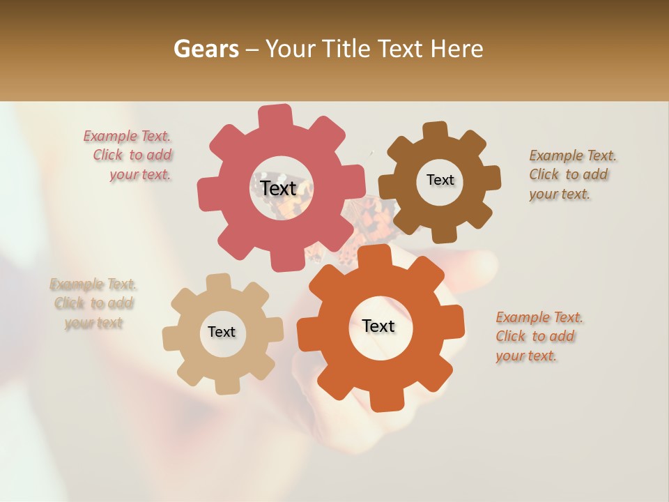 Technology Temperature House PowerPoint Template