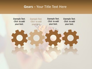 Technology Temperature House PowerPoint Template