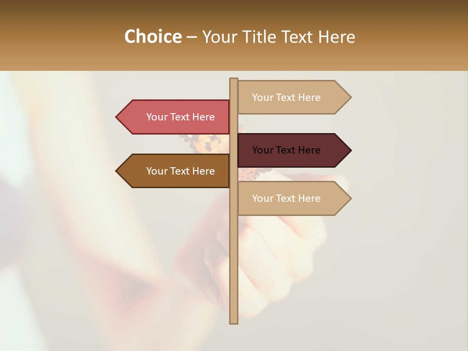 Technology Temperature House PowerPoint Template
