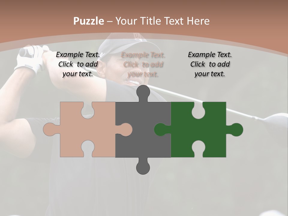 White Condition Equipment PowerPoint Template