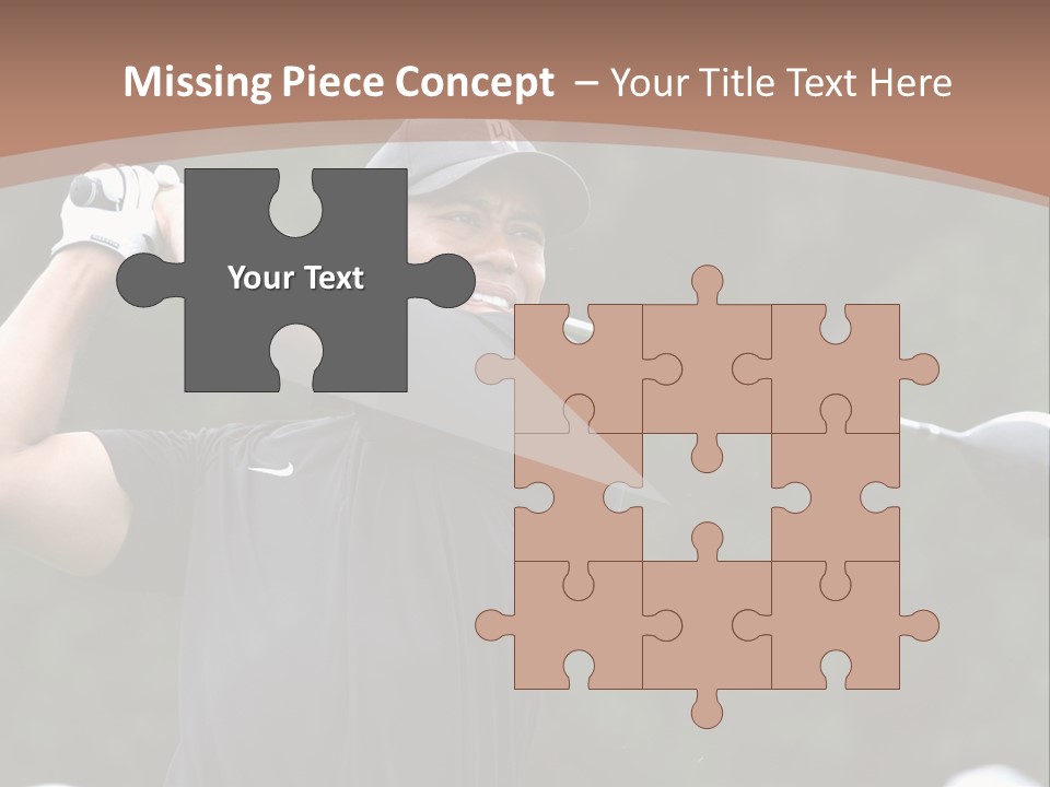 White Condition Equipment PowerPoint Template