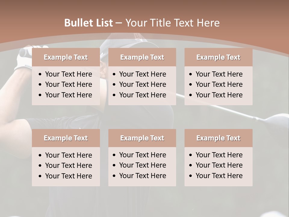 White Condition Equipment PowerPoint Template