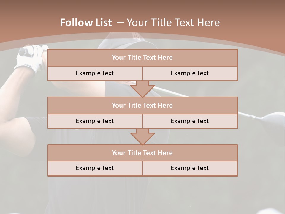 White Condition Equipment PowerPoint Template