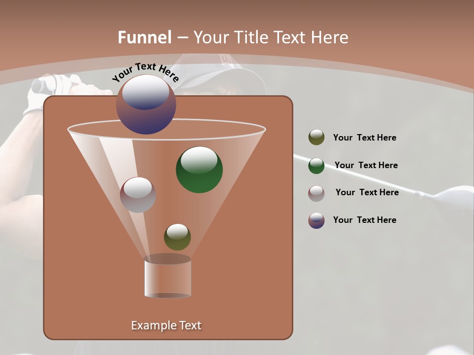 White Condition Equipment PowerPoint Template