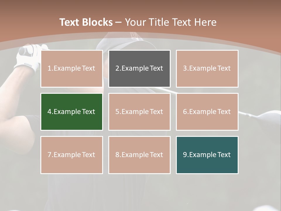 White Condition Equipment PowerPoint Template