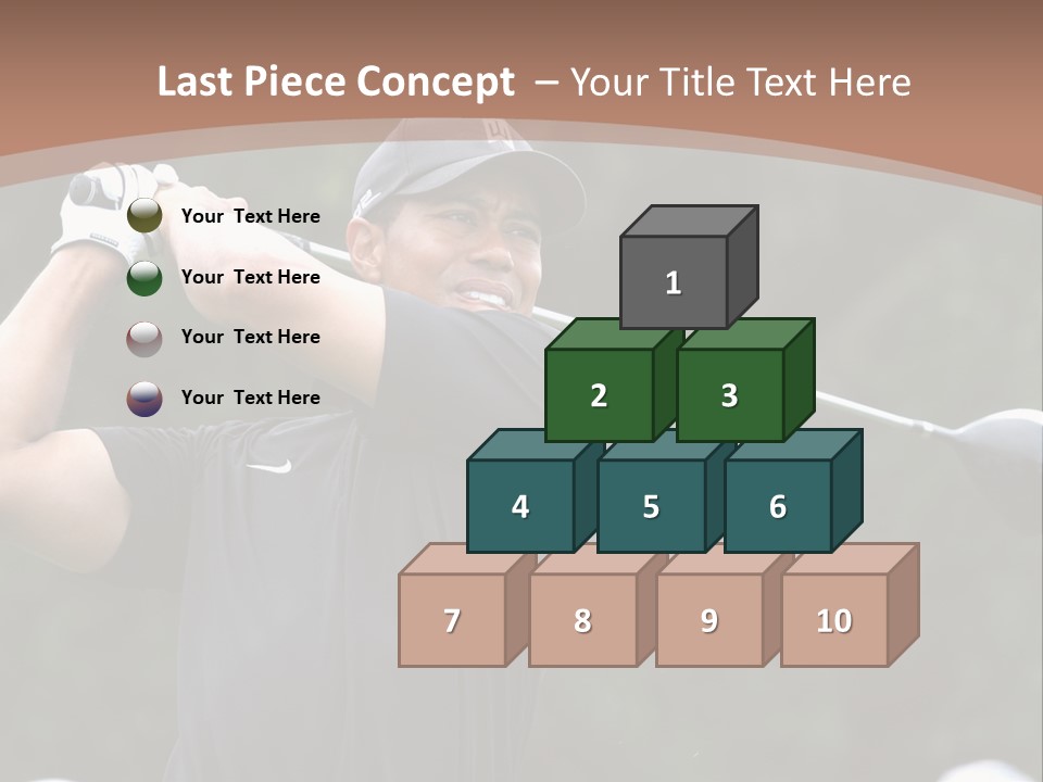 White Condition Equipment PowerPoint Template
