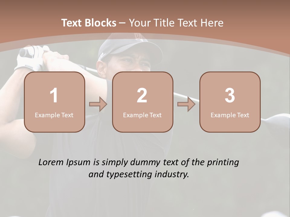 White Condition Equipment PowerPoint Template