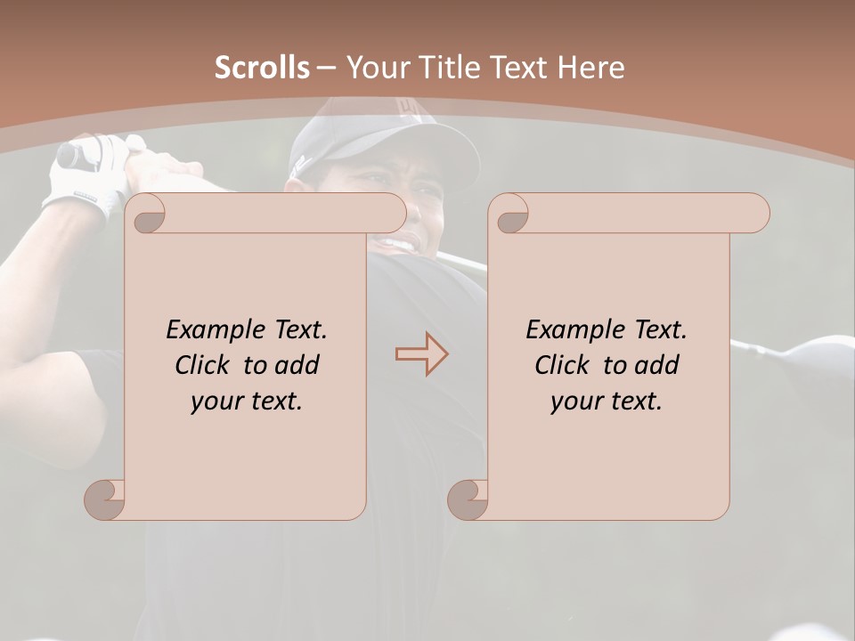 White Condition Equipment PowerPoint Template