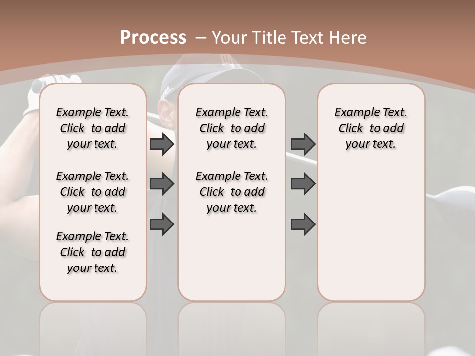 White Condition Equipment PowerPoint Template