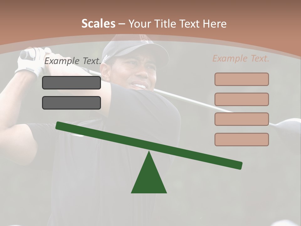 White Condition Equipment PowerPoint Template