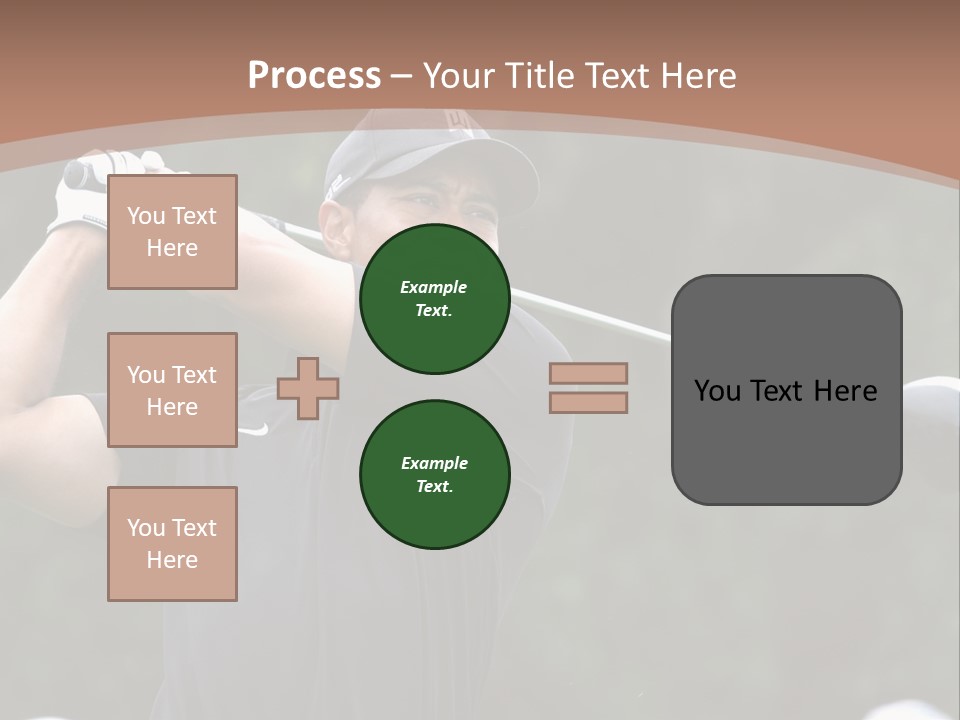 White Condition Equipment PowerPoint Template